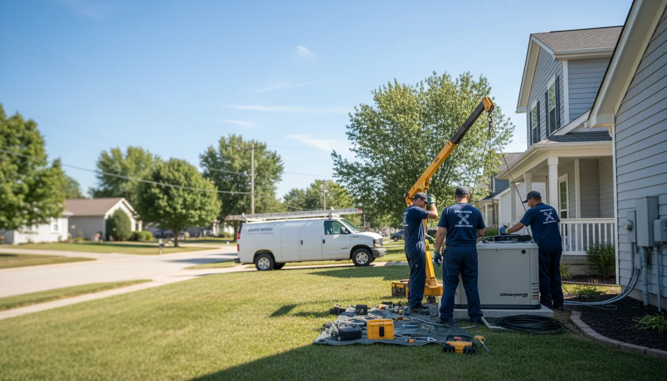 Generator Installation in Batchtown, IL near me